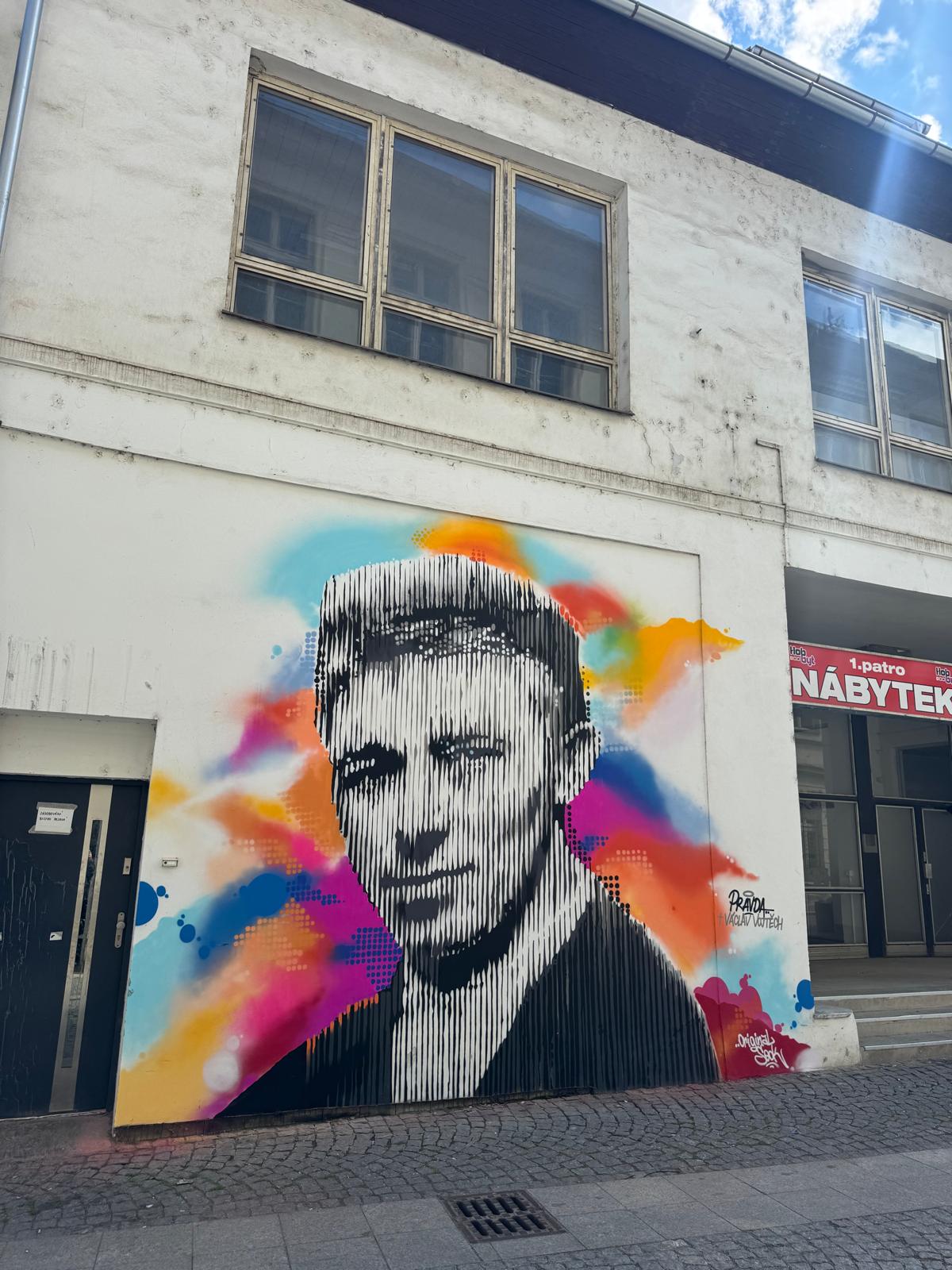 Nový mural z akce Original Emotions Warm Up v Litoměřicích